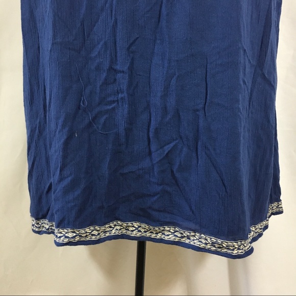 Lucky Brand Navy Blue Mini Dress Small Shift Tunic - Picture 7 of 8